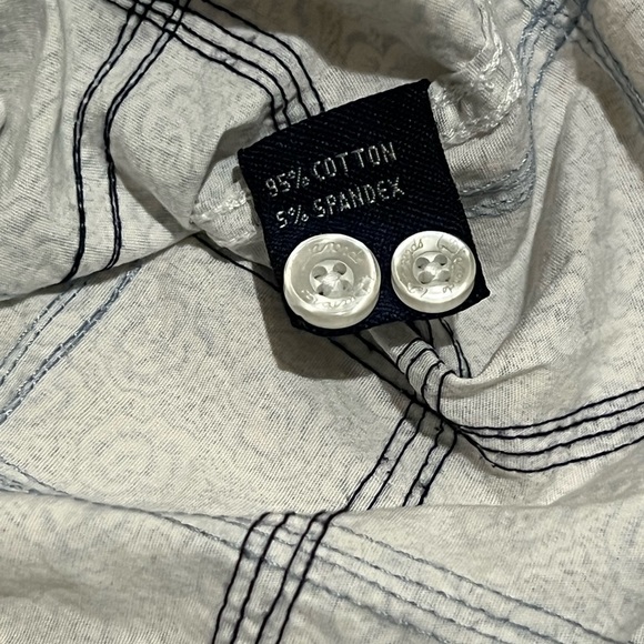 Men’s 7 Diamond Collared Shirt, Size Large - Picture 3 of 5